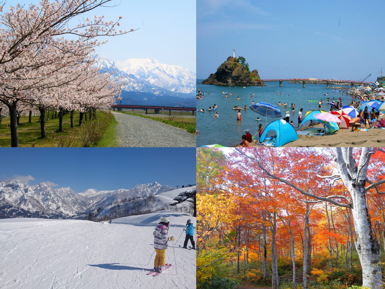 Itoigawa's Four Seasons